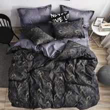 Load image into Gallery viewer, New Arrival 3pcs Bedding Set Marble Geometric Duvet Cover Sets With Pillowcase Quilt Cover Double sided Bed Linings Bedclothes
